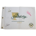 2000 Presidents Cup at Robert Trent Jones GC Flag Signed by Strange, Kite, & JSA ALOA