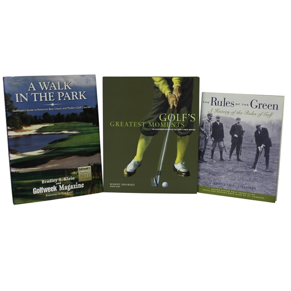 The Rules of the Green, Golfs Greatest Moments, & A Walk in the Park