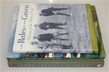 'The Rules of the Green', 'Golf's Greatest Moments', & 'A Walk in the Park'