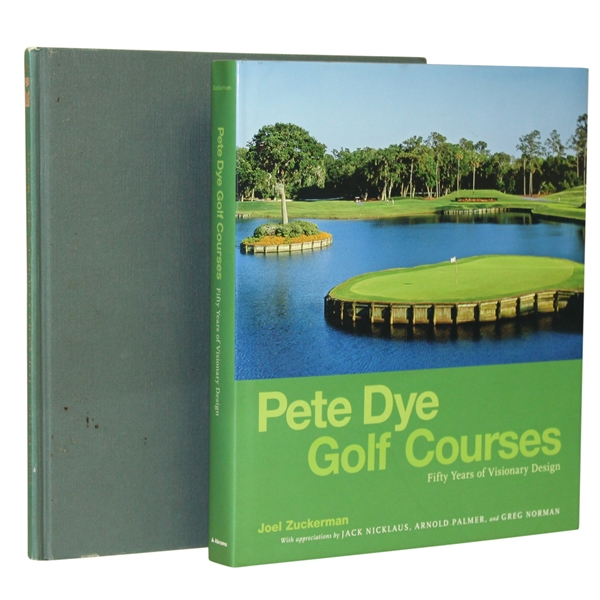 Gary Players Top Golf Courses of the World & Pete Dye Golf Courses Books