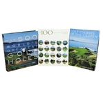 500 Worlds Greatest Golf Holes, 100 Toughest Holes, & Golf Courses of the US Open Books