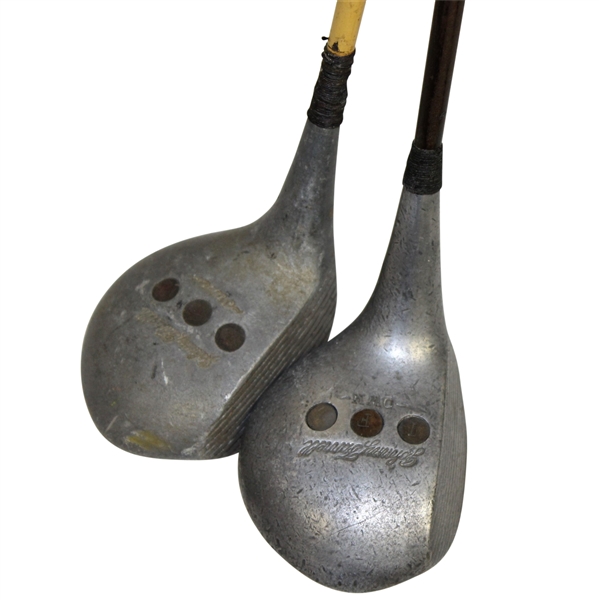 Johnny Farrell Pedersen Driver & Abercrombie & Fitch Spoon - OWN Stamped on Crown