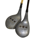 Johnny Farrell Pedersen Driver & Abercrombie & Fitch Spoon - OWN Stamped on Crown