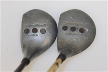 Johnny Farrell Pedersen Driver & Abercrombie & Fitch Spoon - OWN Stamped on Crown