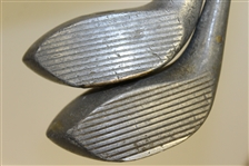 Johnny Farrell Pedersen Driver & Abercrombie & Fitch Spoon - OWN Stamped on Crown