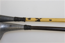 Johnny Farrell Pedersen Driver & Abercrombie & Fitch Spoon - OWN Stamped on Crown