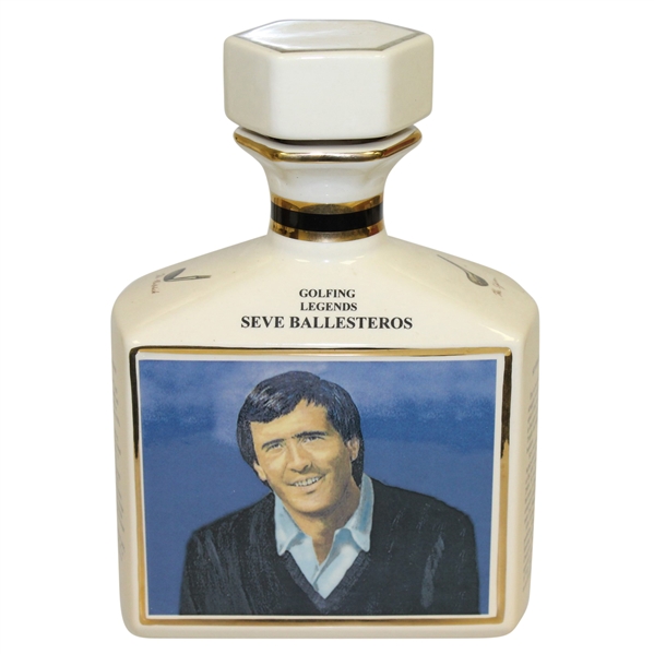 Seve Ballesteros Golfing Legends Ltd Ed #28 Pointers of London Porcelain Decanter 