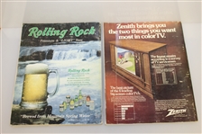 1973, 1983, 1984, & 1986 US Open Championship Official Programs