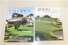 Ten US Open Championship Official Programs - 1988-1995, 1998, & 2000