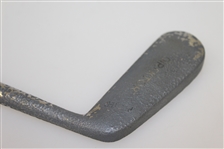 British Made Chrome Direktor Putter w/ checkered face - Thumb Groove 