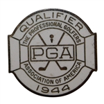 1944 PGA Championship Contestant Badge - Bob Hamilton Winner