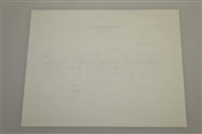 Harold Schonberg Signed Three Letters to Charles Price JSA ALOA