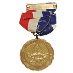 1941 Empire Day Golf Tournament at G.V.C.C. 10k Gold Filled Medal Won by Sarah Saxe