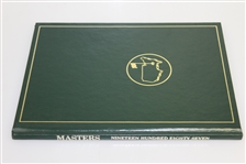 1987 Masters Tournament Annual Book - Larry Mize Winner