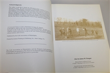 'A Centennial Tribute to GOLF in Philadelphia' by James W. Finegan Book