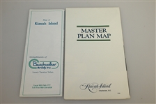1982 Kiawah Island Master Plan Foldout Double-Sided Map