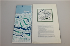 1982 Kiawah Island Master Plan Foldout Double-Sided Map