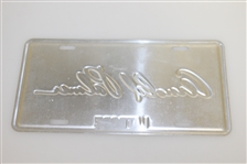 Arnold Palmer Signature Silver Latrobe License Plate
