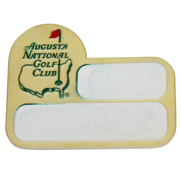 Augusta National Golf Club Undated Caddy ID Badge - Great Condition