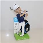 Jordan Spieth 2016 AT&T Byron Nelson Bobblehead with Golf Bag in Original Box