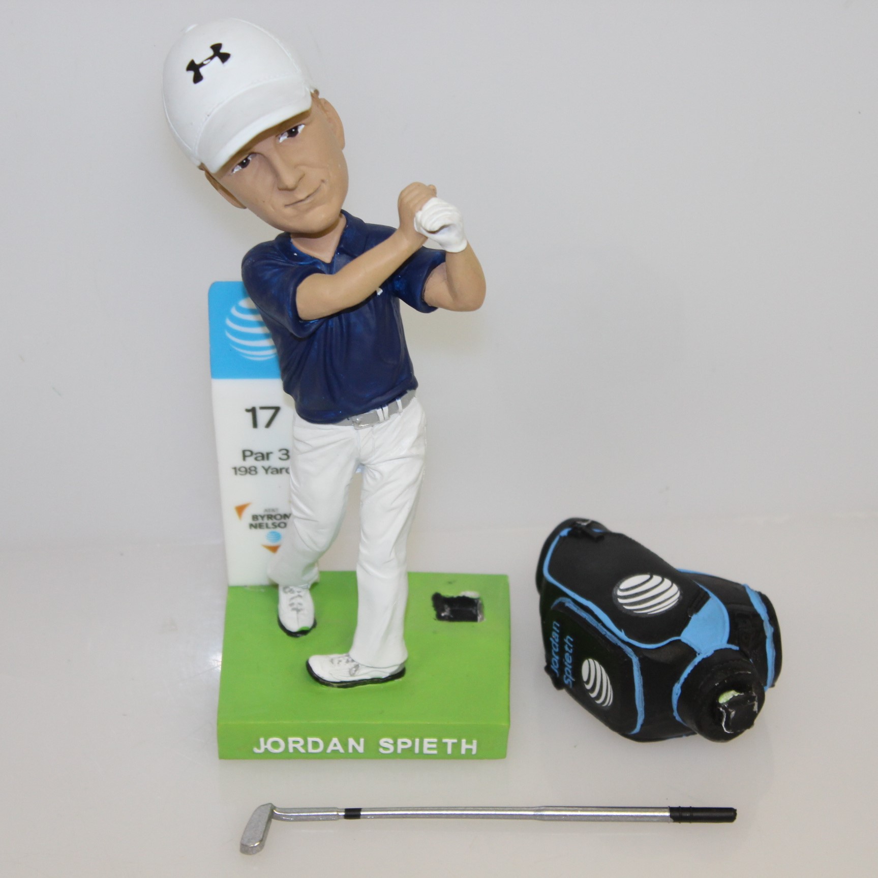 Lot Detail - Jordan Spieth 2016 AT&T Byron Nelson Bobblehead with
