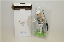 Jordan Spieth 2016 AT&T Byron Nelson Bobblehead with Golf Bag in Original Box
