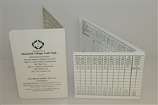Tom Watson Signed Muirfield Village GC & Kansas City Country Club Scorecards JSA ALOA