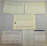 Ray Floyd Signed Five Scorecards - Conway, Kiawah(x2), Southern Hills, & Shinnecock JSA ALOA