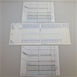 Gene Littler Signed Pauma Valley CC & Two Laurel Valley GC Scorecards JSA ALOA