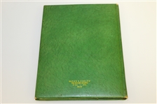 1973 'The Masters: Profile of a Tournament' Book by Dawson Taylor