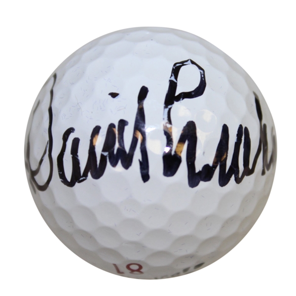 David Graham Signed TaylorMade 81 Logo Golf Ball JSA ALOA
