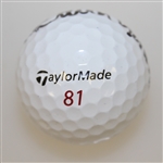 David Graham Signed TaylorMade 81 Logo Golf Ball JSA ALOA