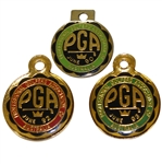 David Grahams 1990, 1992, & 1993 Australian PGA Member Badges - June