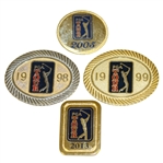 1998, 1999, 2005, & 2013 PGA Tour Member Badges/Pins
