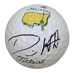 Danny Willett Signed Masters Classic Logo Golf Ball JSA #CC14676