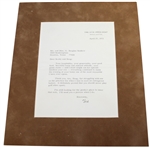 US Vice President Spiro Agnew Signed 4/27/1972 Typed Letter to Doug Sanders PSA/DNA #AG01115