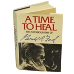 President Gerald Ford Signed A Time to Heal Autobiography to Doug Sanders PSA/DNA #AG00111