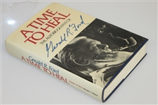 President Gerald Ford Signed 'A Time to Heal' Autobiography to Doug Sanders PSA/DNA #AG00111