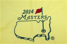 2014 & Two 2016 Masters Embroidered Flags with Undated Masters Garden Flag