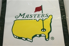 2014 & Two 2016 Masters Embroidered Flags with Undated Masters Garden Flag
