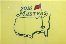 2014 & Two 2016 Masters Embroidered Flags with Undated Masters Garden Flag