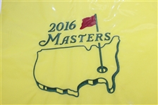 2014 & Two 2016 Masters Embroidered Flags with Undated Masters Garden Flag