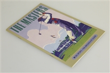 1986 Masters CBS Sports Broadcast Guide - Jack Nicklaus Win 6th Green Jacket!