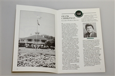 1986 Masters CBS Sports Broadcast Guide - Jack Nicklaus Win 6th Green Jacket!