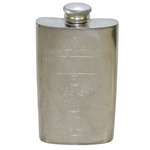 The Carrolls Irish Open Golf Irish Pewter Pocket Whiskey Flask - 1993