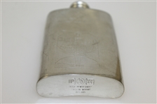 The Carrolls Irish Open Golf Irish Pewter Pocket Whiskey Flask - 1993