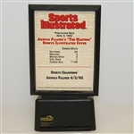 Arnold Palmer '1962 Sports Illustrated' Pewter Statue & Repro Magazine Display