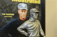 Arnold Palmer '1962 Sports Illustrated' Pewter Statue & Repro Magazine Display