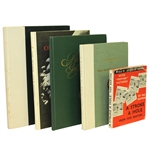 Olympic Club, Garden City GC, Peachtree GC, & Belle Meade Club History Books & A Stroke A Hole Book
