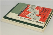 Olympic Club, Garden City GC, Peachtree GC, & Belle Meade Club History Books & A Stroke A Hole Book